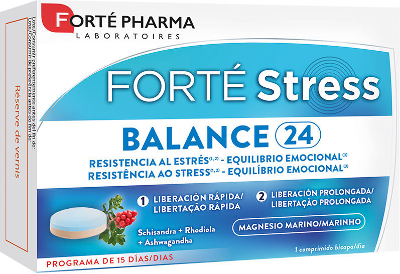 Forté Pharma Forte Stress Balance 24H comprimidos 15 u