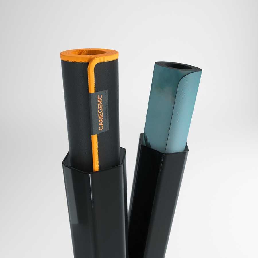 Gamegenic Playmat Tube - Black Storage Accessory for Tabletop Games