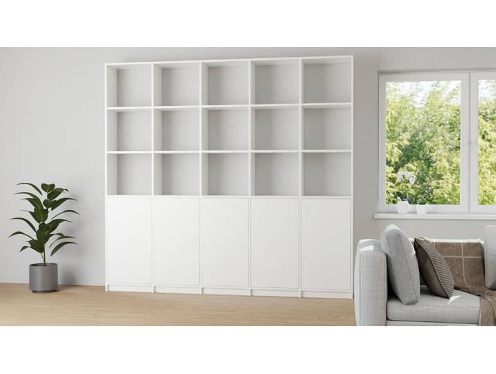 Bibliothèque en MDF blanc MDF mélaminé MDF Blanc mat