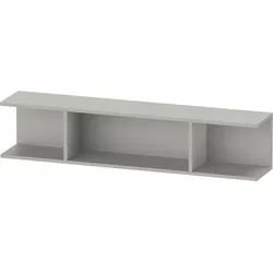Duravit Ketho.2 Wandregal, 150x800x170mm, 3 offene Fächer, K21208007070000, Farbe: Betongrau Matt Dekor