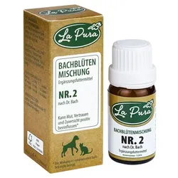 LAPURA Bachblütenmischung Nr.2 Glob.f.Hunde/Katzen 10 g