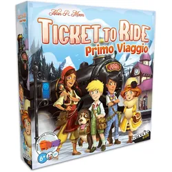 Asmodée Ticket to Ride: Erste Reise – Europa (italienische Ausgabe) (Italienisch, 2 - 4 Spieler)