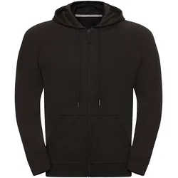 Russell Men's HD Zipped Hood Sweat, black, XS