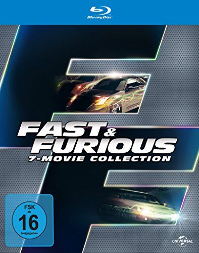 Fast & Furious 1-7 - Box [Blu-ray] - Preis vom 09.10.2026 07:28:09 h