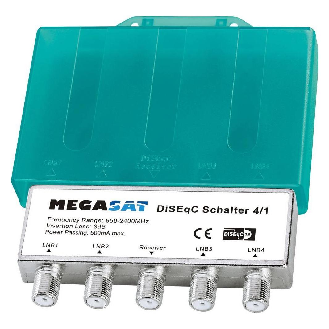 Megasat DiSEqC Switch 4-1 Pro Satblock-Verteilung (DiSEqC) (600137)