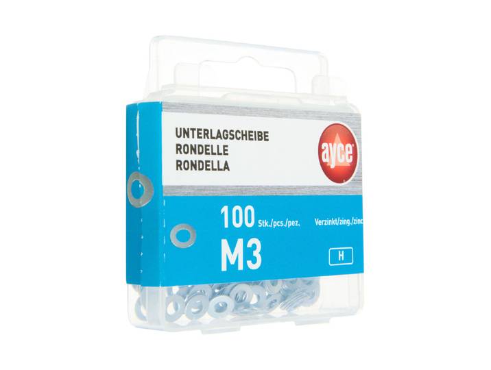 Ayce Unterlegscheibe M3 100 Stück