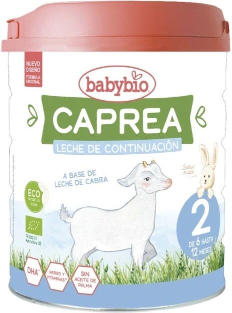 BABYBIO Caprea 2 Leche De Cabra Ecológica 800 Gr
