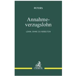 Annahmeverzugslohn, Fachbücher von Dietlinde-Bettina Peters