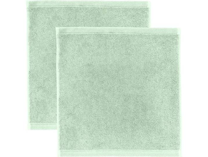 Erwin Müller Seiftuch 2er-Pack, Serie Heidenheim 100% Baumwolle Jade Größe 30x30 cm - schnell trocknend und extra saugstark, kuschelweich, voluminöse Spitzenqualität