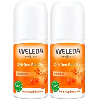 Weleda Sanddorn 24 h Deo Roll-on 2x 2x50 ml Roller