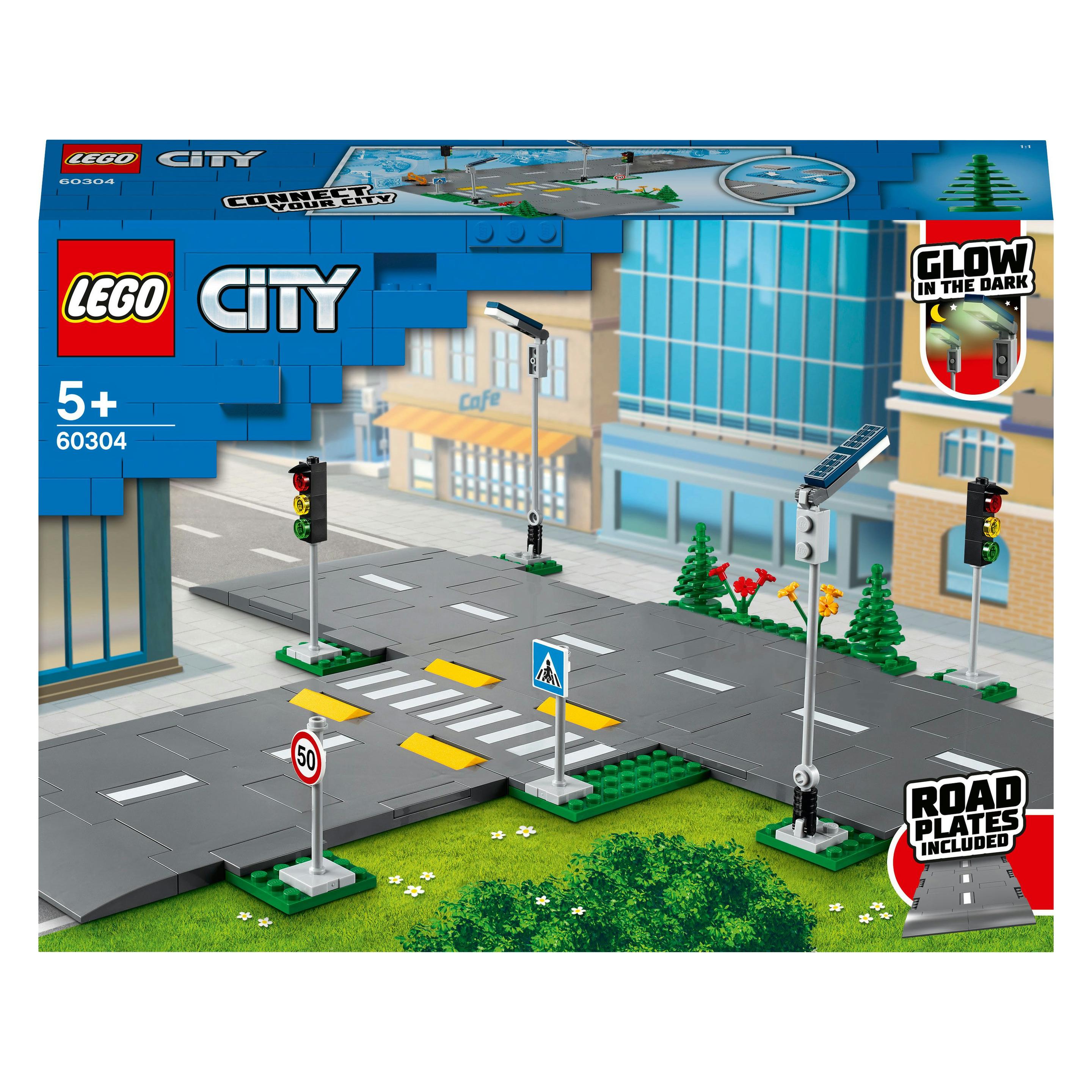 LEGO Strassenkreuzung mit Ampeln (60304, LEGO City) (60304)