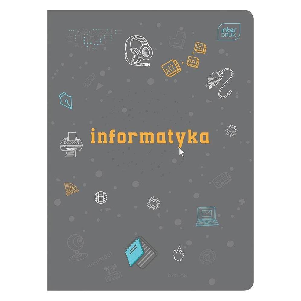 Interdruk Notizbuch A5/60K Raster Hybrid Informatik (10 Stück) (A5, Gepunktet) (292272)