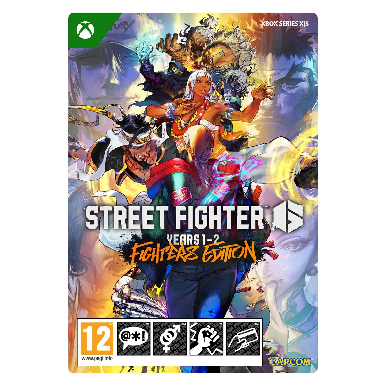 Microsoft Xbox Street Fighter 6 Years 1-2 Fighters Edition Download Code (Xbox Series X) (EP2-29021)