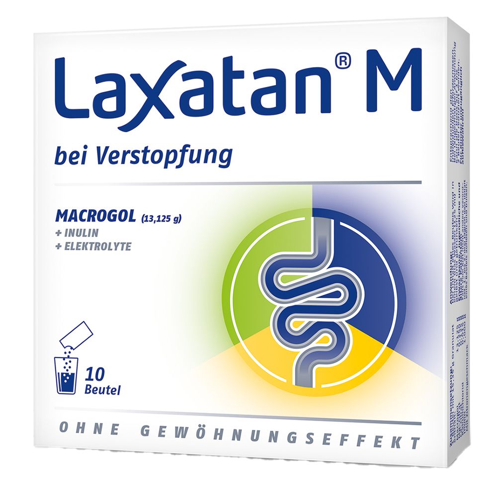 Laxatan M Granulat z.Herstell.ein.Susp.z.Einn. 10 St zur Herstellung einer Susp. zum Einnehmen