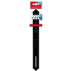 Faber-Castell (Schule) Lineal »Dots« 30 cm schwarz schwarz