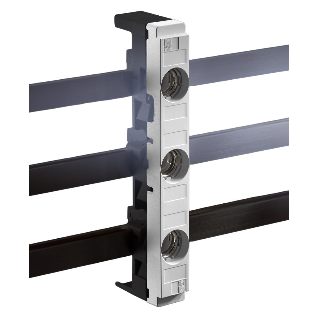 Rittal Contact hazard protection cover plate for bus-mounting fuse bases (3433020)