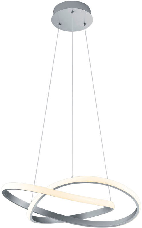 Metro Ammar 1-Light Unique/Statement LED Chandelier White 3cm H X 60cm W