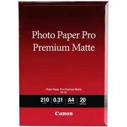 Canon Pro Premium PM-101 - Glatt matt - 310 Mikron - A4 (210 x 297 mm) - 210 g/m...