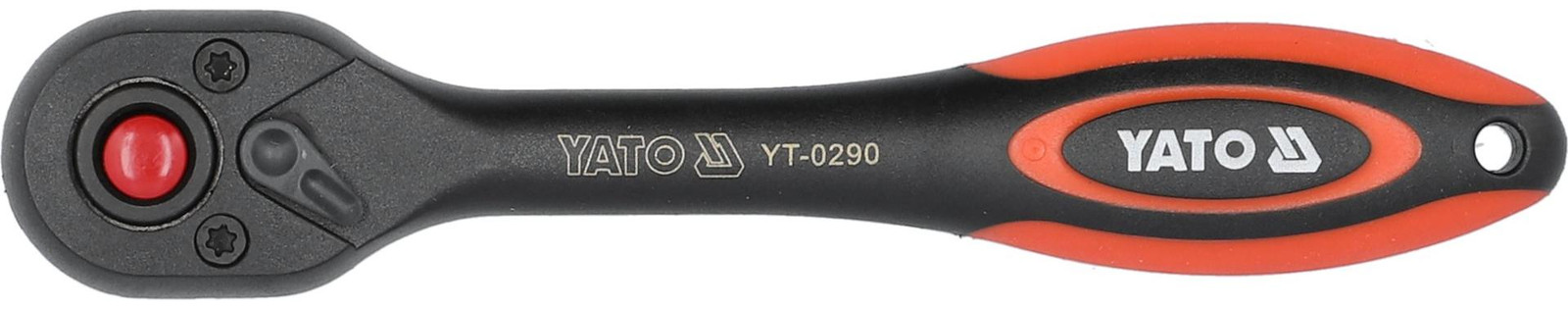 YATO Ratel met rechte tanden, 1/4 inch, 72 tanden