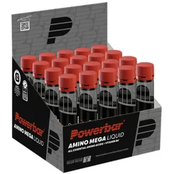 POWERBAR Black Line Trinkampullen Amino Mega Liquid 25 ml | 20 Ampulle