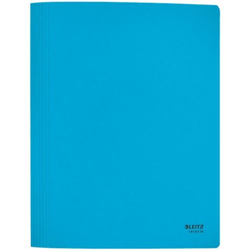 LEITZ Schnellhefter Recycle 3904 Karton blau DIN A4