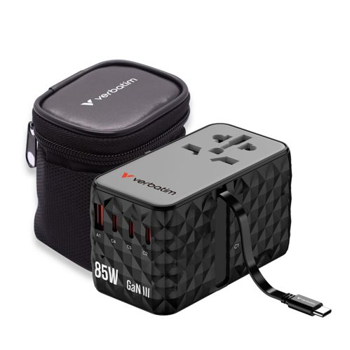 Verbatim Charge n Travel Diamond 85W Retr. Cable CNT-02 32127
