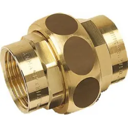 Flache Verschraubung CuSi Nr. 3330 I/I 2 bleifrei