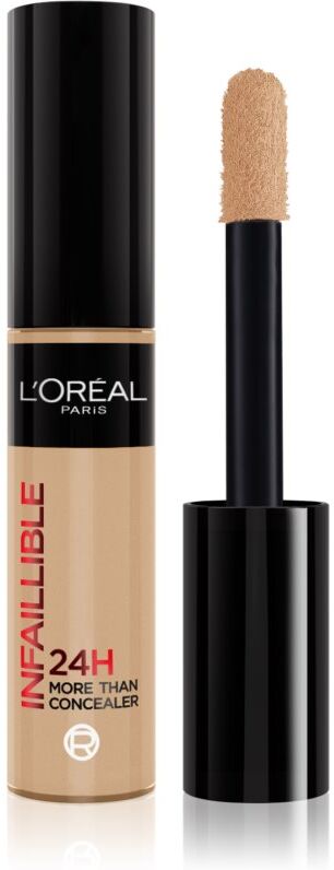 L’Oréal Paris Infaillible 24h More Than Concealer correcteur couvrant effet mat teinte 329 Cashew / Warm Dore 11 ml