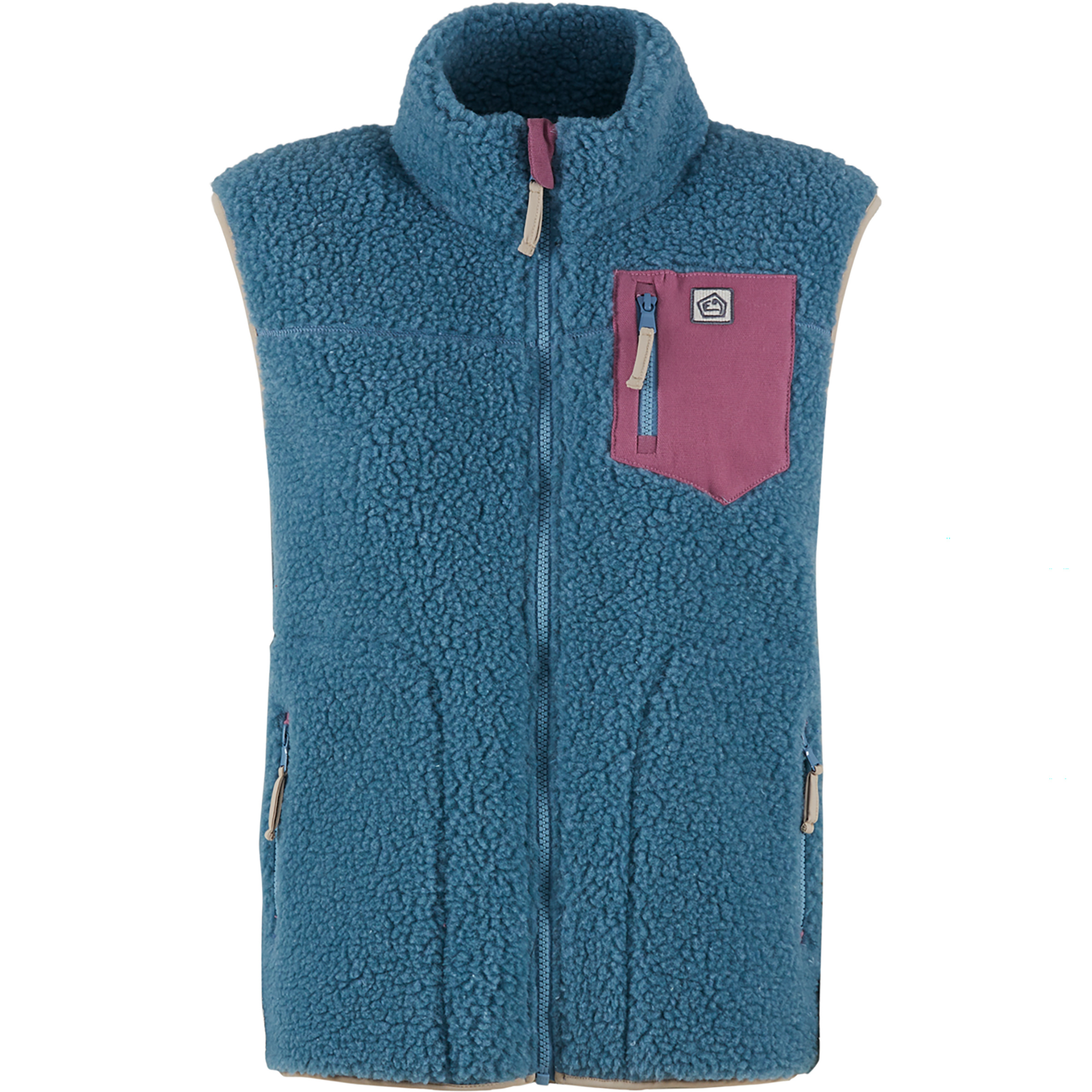 E9 Gretel Weste Damen Fleecewesten blau Größe XS Lifestyle Atmungsaktiv