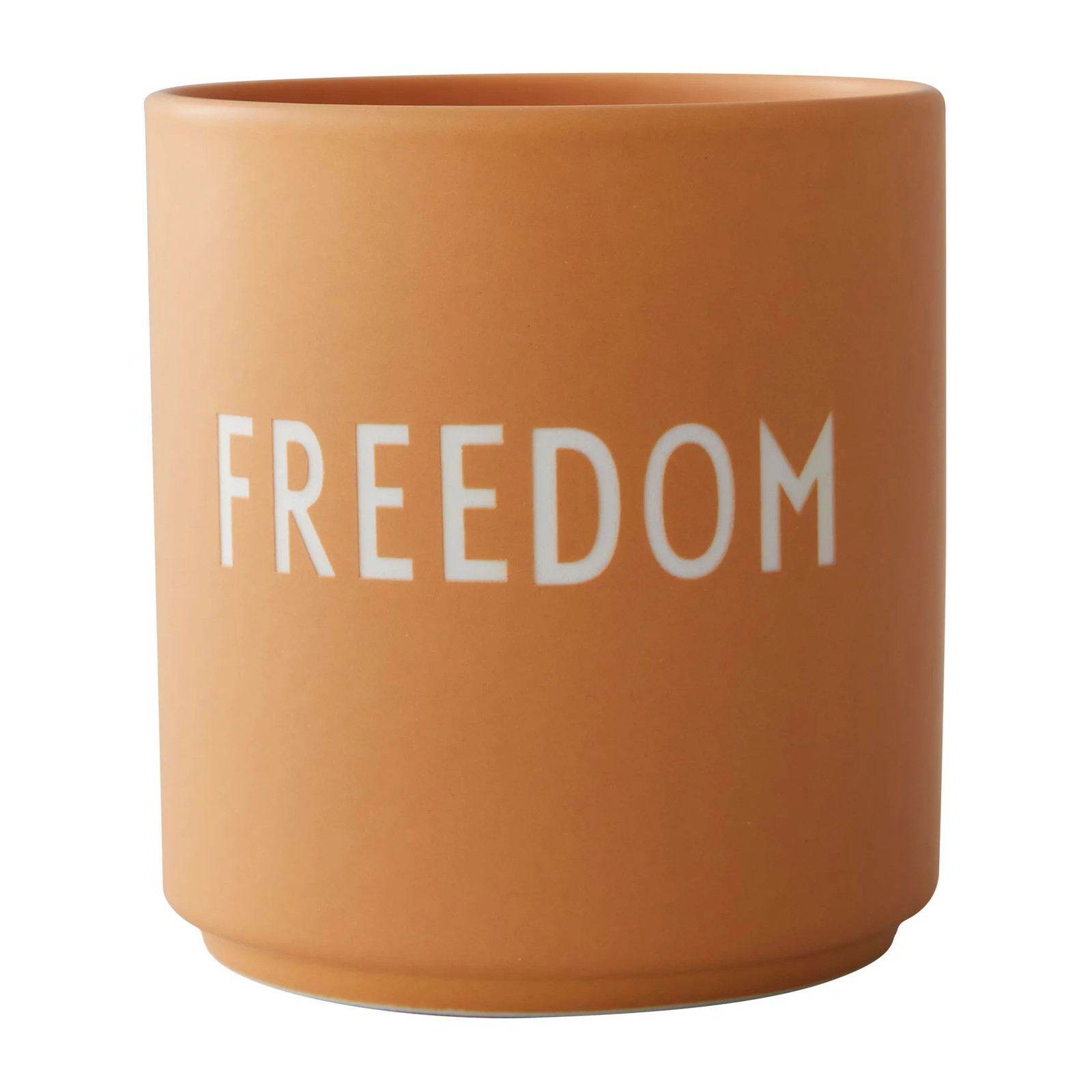 Design Letters Favoriete mok 25 cl Freedom-orange