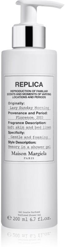 Maison Margiela REPLICA Lazy Sunday Morning gel de douche pour femme 200 ml