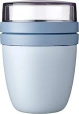 MEPAL Speisebehälter Lunchpot Ellipse nordic blue 0,5 + 0,2 l