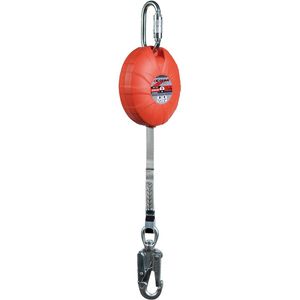 COFRA Höhensicherungsgerät BUSSELTON, 6 m, bis 100 kg, Bremsfunktion, Gurtband aus Polyester