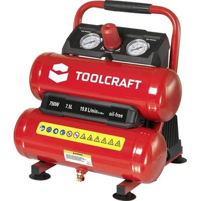 TOOLCRAFT Druckluft-Kompressor 7.5l 8 bar