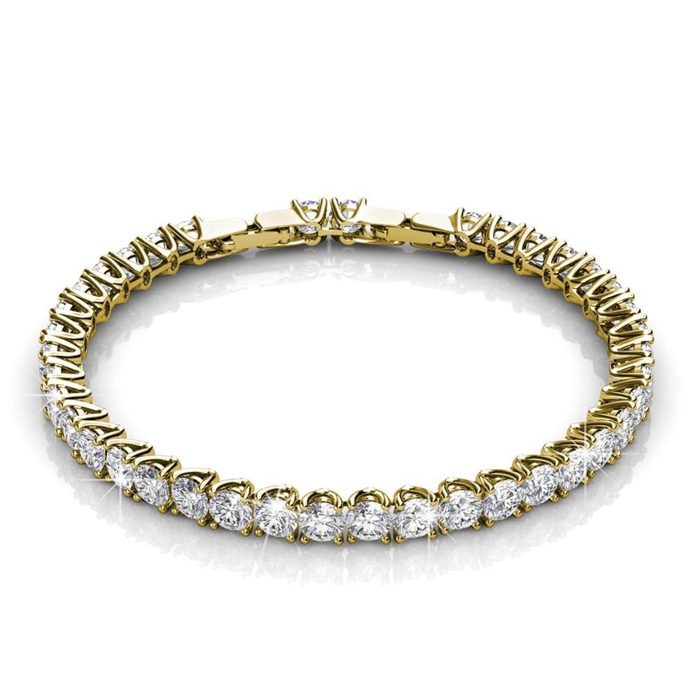 Venus Armbanden - Goud en Kristal