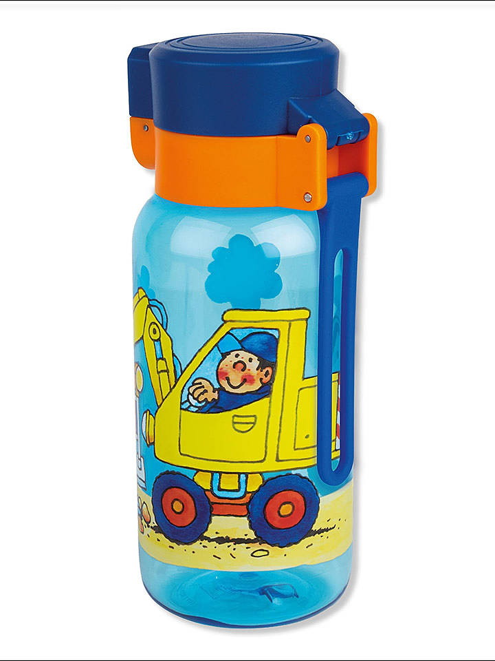 Lutz Mauder Trinkflasche "Bagger" in Bunt - 400 ml - onesize