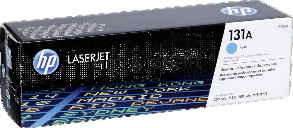 HP Toner CF 211A Cyan No 131A