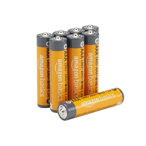 Amazon Basics AAA-alkalinebatterijen, 1,5 volt, 8 stuks