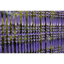 CASA Türvorhang FREJUS 4 Größe: 100x230cm Farbe: lila