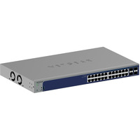 24-Port Gigabit Smart Switch GS728TX grau, inkl. 1 Jahres Abonnement von Insight