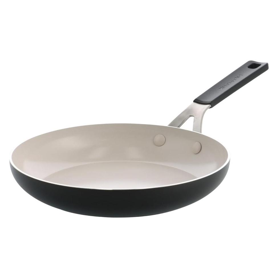 KitchenAid - Coloured Aluminum Frypan - Matte Black - 24 cm (CC010435-001)
