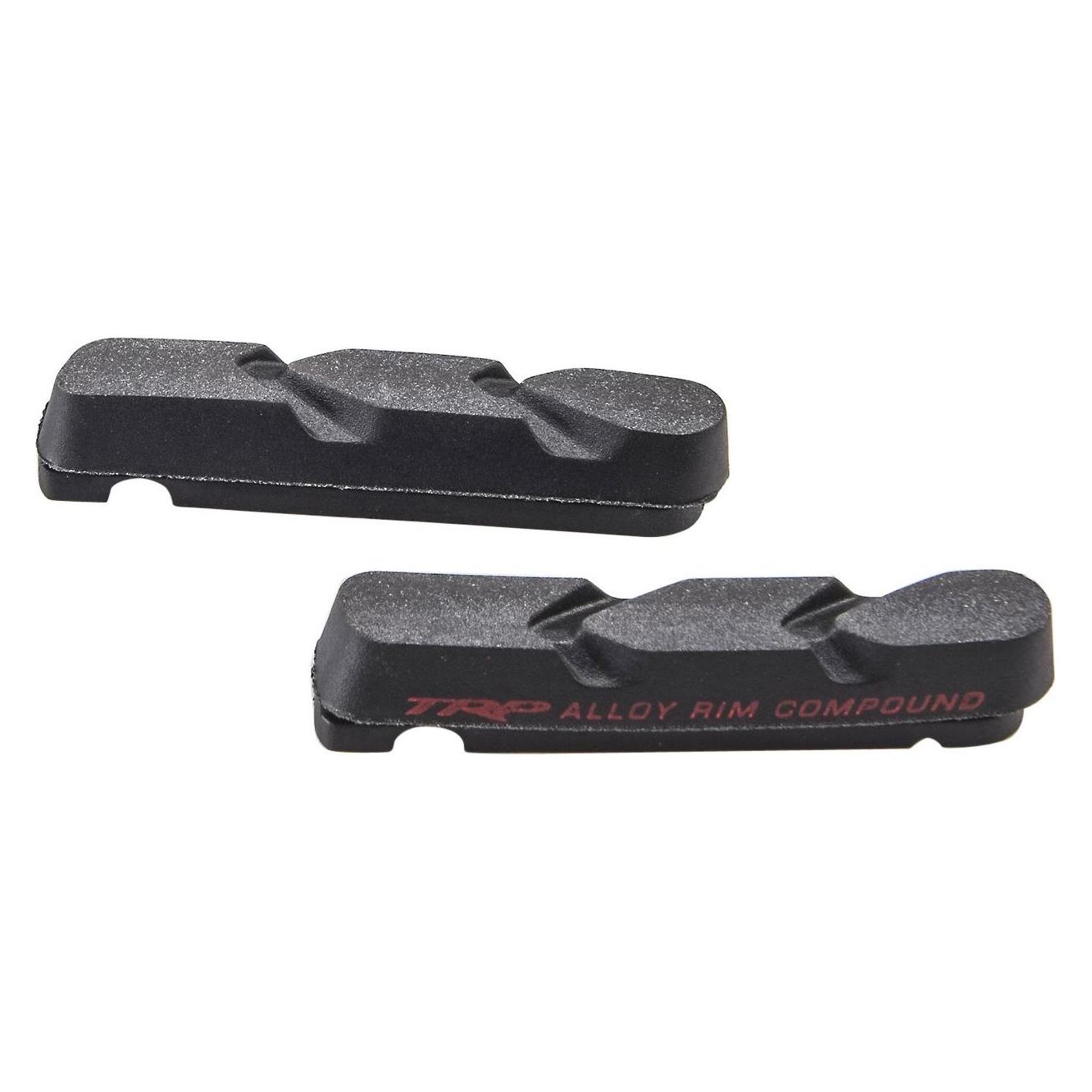 Trp Road Felgenbremsbeläge Ersatzbelag ohne Halter Für Aluminium Felgen (TRP, Gummi) (ABPD000362)