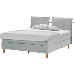 SKAGEN STUDIO Boxspringbett   ¦ grau ¦ Maße (cm): B: 182 H: 107