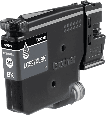 Cartucho de tinta - Brother LC527XLBK, 3000 páginas Impresión, Negro