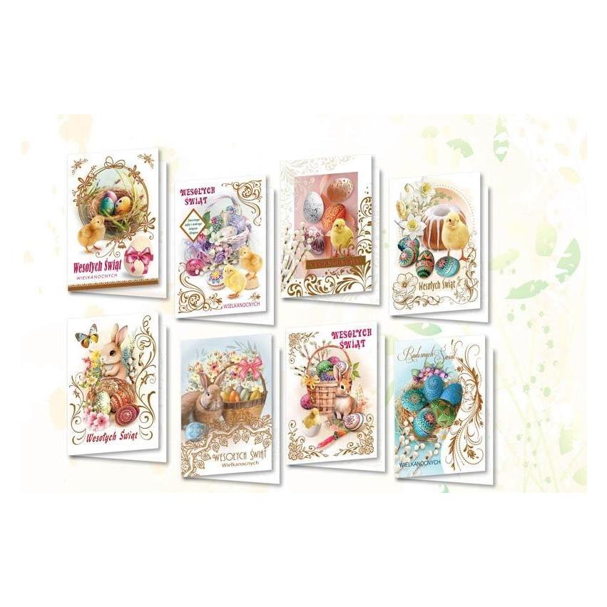 Top Graphic Karte B6 BWD Ostern Weltlich (10 Stück) MIX (10 Stk.) (42084045)