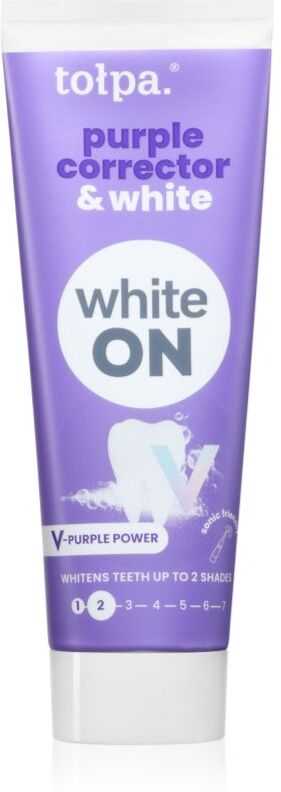 Tołpa On White Purple Corrector & White dentifrice blanchissant 75 ml