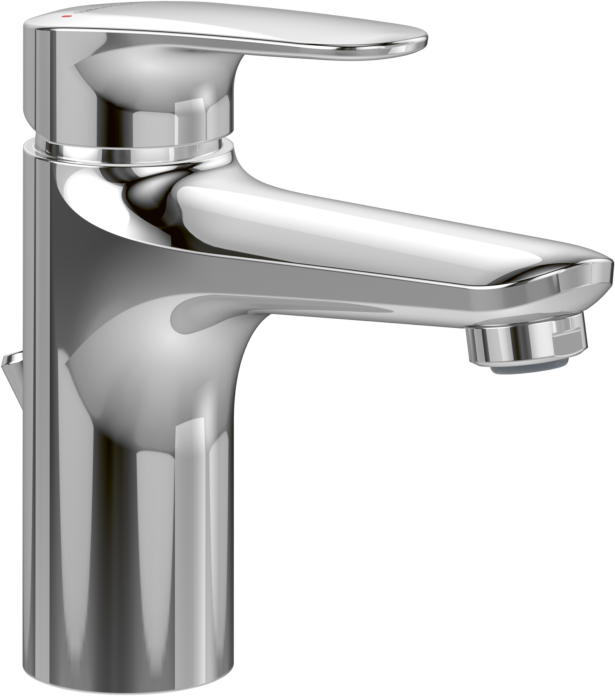 Villeroy und Boch Villeroy & Boch Waschtischarmatur TVW11300100061 chrom, mit Ablaufgarnitur
