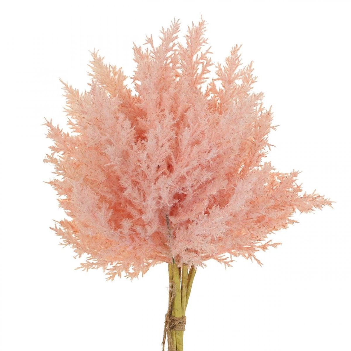 Set van 5 roze kunstplant Astilbe decoratietakken met een hoogte van 38 cm