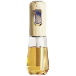 Avizar, Ölspender + Essigspender, Ölsprüher 280ml Glas mit Chromhebel (280 ml)