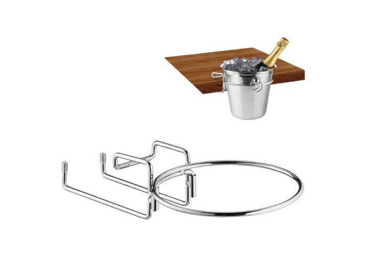 Relaxdays 2 x Sektkühlerhalter für den Tisch